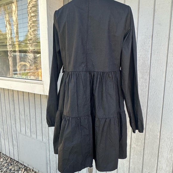 HYFVE Black Flounce Dress - Picture 7 of 12